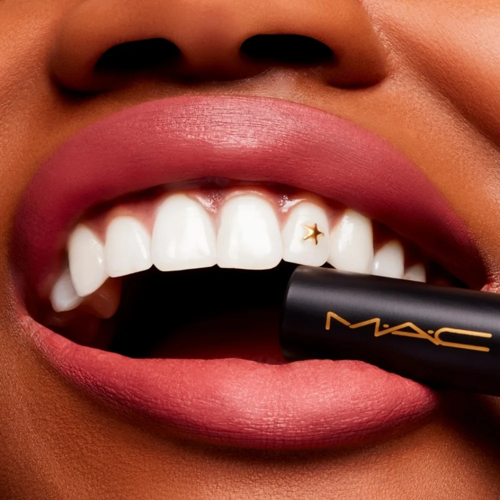Mac Cosmetics Powder Kiss Velvet Blur Slim Stick | Peppery Pink | Brand New